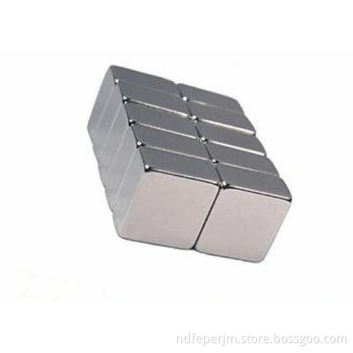 Strong Nd2Fe14B Neodymium Block Magnets N50 For Electric Ge